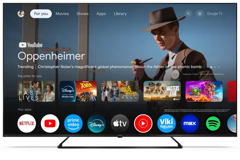 Sharp 55HP6265E 55" 4K QLED Smart TV Photo 3