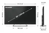 Sharp 55HP6265E 55" 4K QLED Smart TV Photo 8