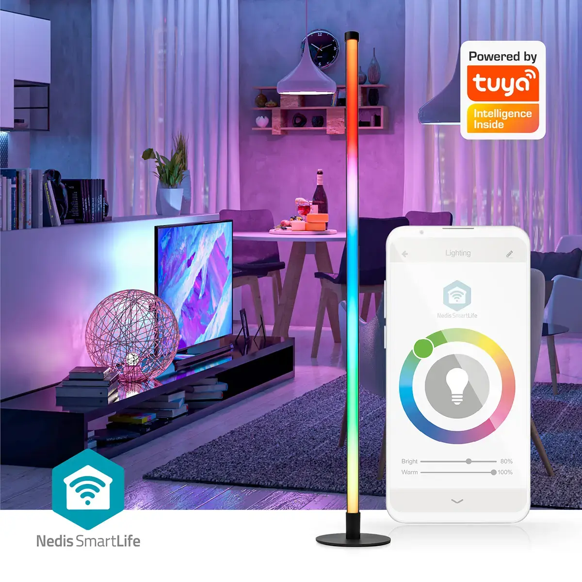 Smart table lamp Nedis WIFILD20RGBW Photo 6