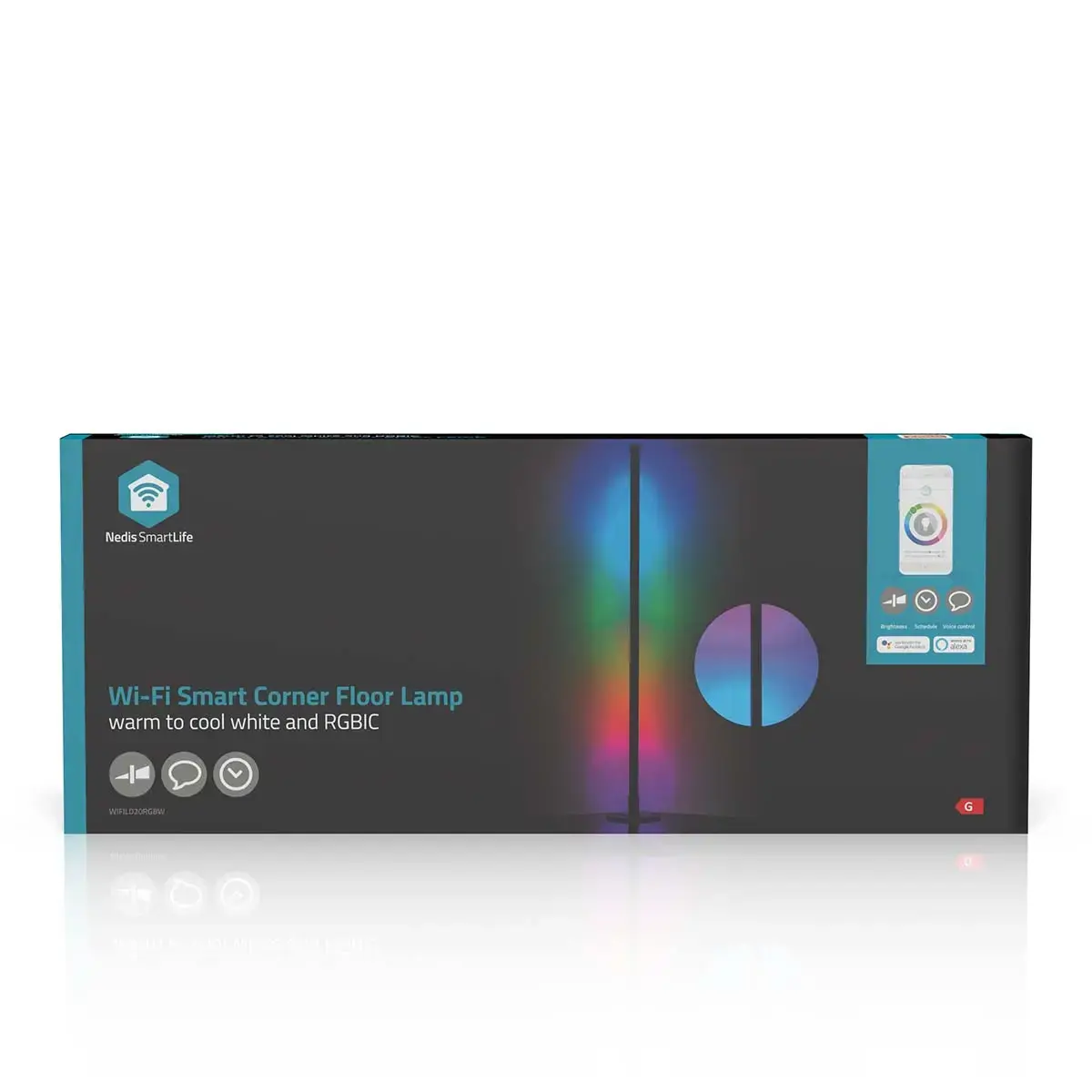 Smart table lamp Nedis WIFILD20RGBW Photo 9