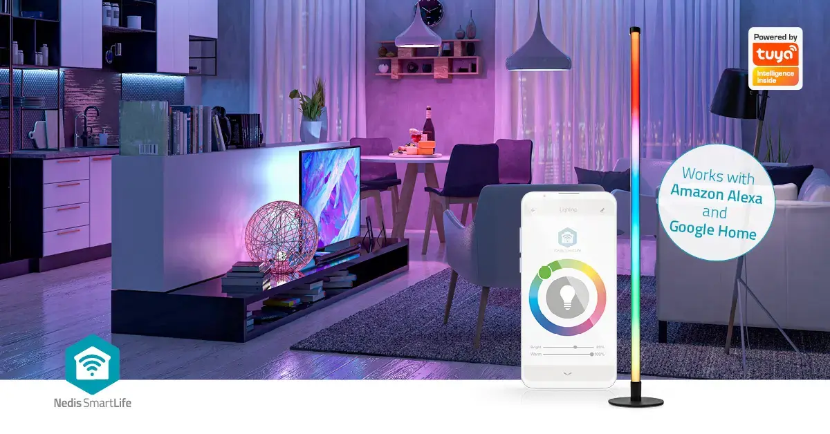 Smart table lamp Nedis WIFILD20RGBW Photo 13