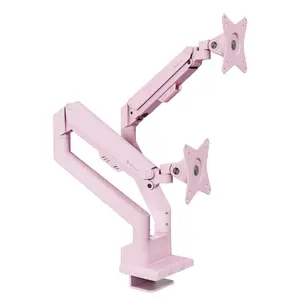 Monitor Mount Arozzi AZ-ALZARE-NEO-DUO-PNK 32" Pink 18kg