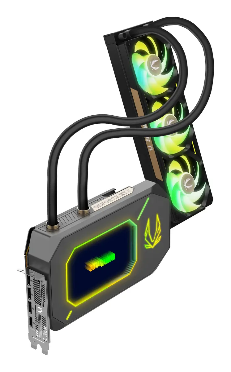 Видеокарта Zotac GAMING GeForce RTX 5090 ARCTICSTORM AIO Photo 5