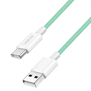 LogiLink USB 2.0 Type-C kabelis C/M uz A/M 60W zaļš 0.5 m