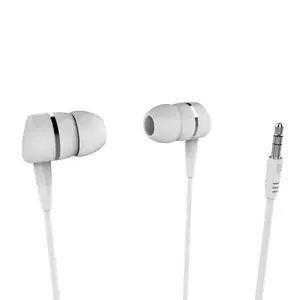Vivanco VVEARSOLIDSOUNDW Vadu austiņas in-ear Baltas 20 - 20000 Hz 1.2 m kabelis