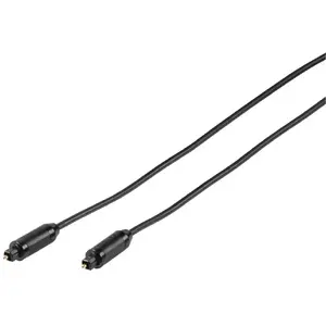 Optical audio cable Vivanco 2 m Black
