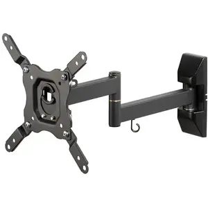 TV wall mount Vivanco Full Motion for up to 43 inch TVs, max load 25 kg