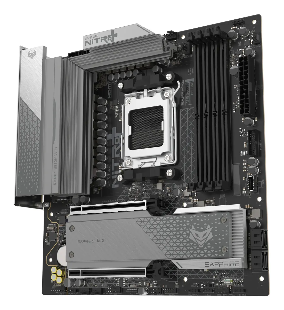 Sapphire NITRO+ B850M WIFI micro ATX материнская плата Photo 3