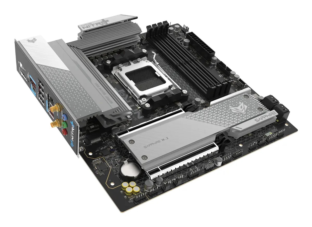 Sapphire NITRO+ B850M WIFI micro ATX материнская плата Photo 4
