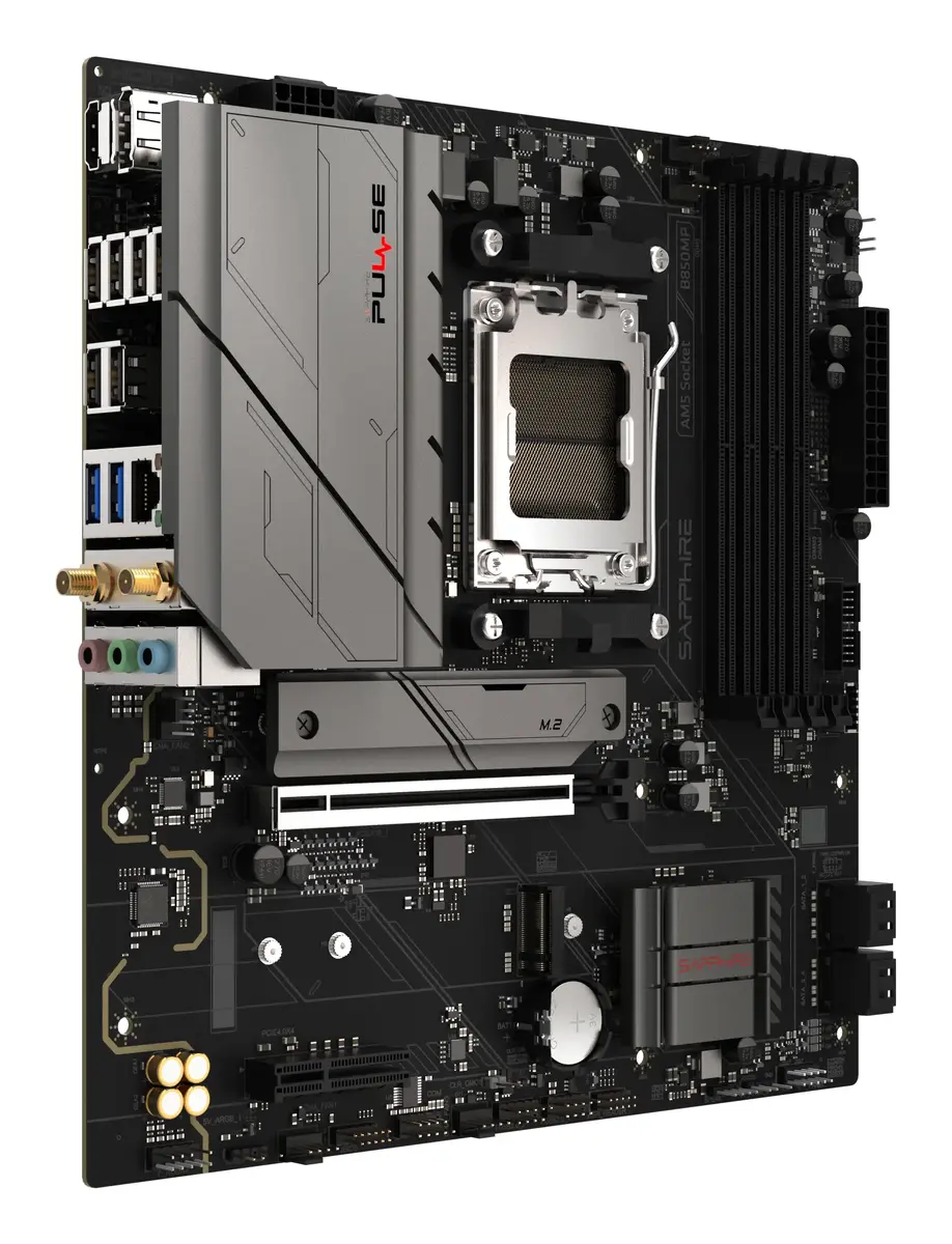 Sapphire PULSE B850M WIFI материнская плата — Socket AM5 Photo 2
