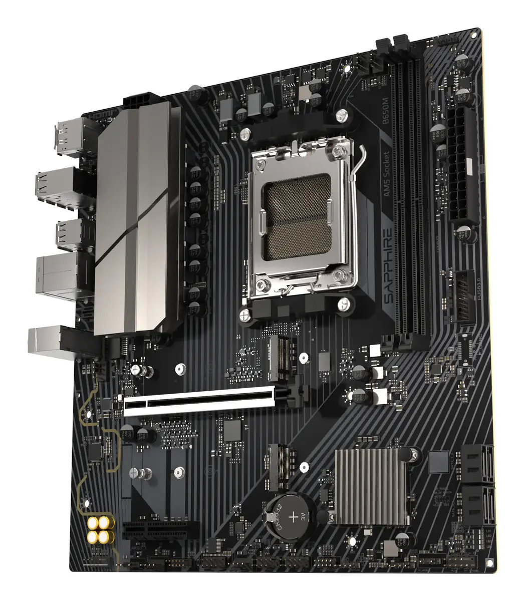 Sapphire B650M-E micro ATX Socket AM5 материнская плата Photo 3