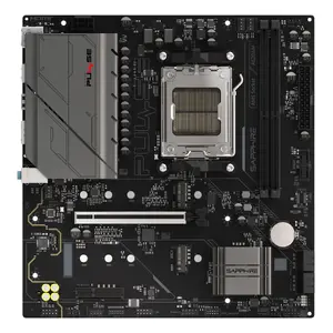 Motherboard Sapphire PULSE A620AM (microATX) Socket AM5, AMD A620A, DDR5, 2x DIMM, 64 GB, 2x M.2, Gigabit LAN