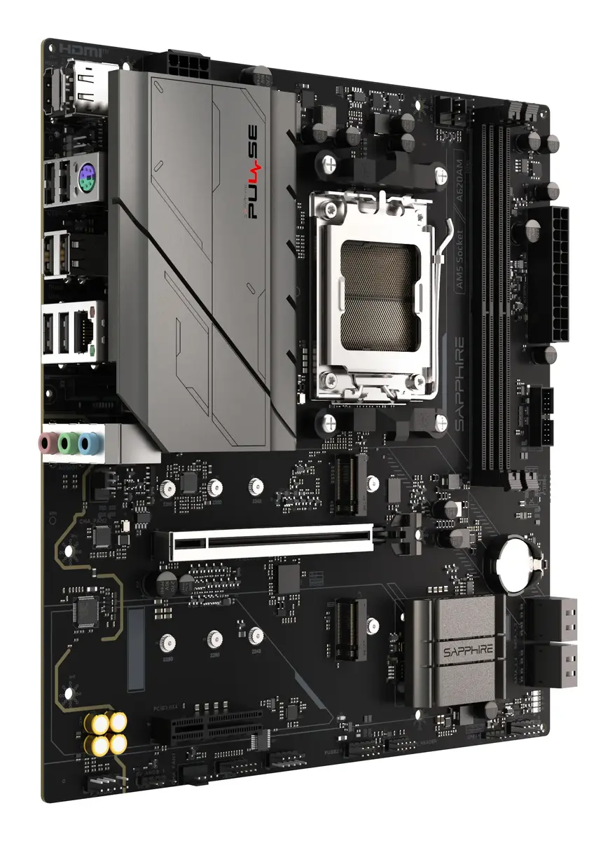 Sapphire PULSE A620AM microATX Socket AM5 материнская плата Photo 2