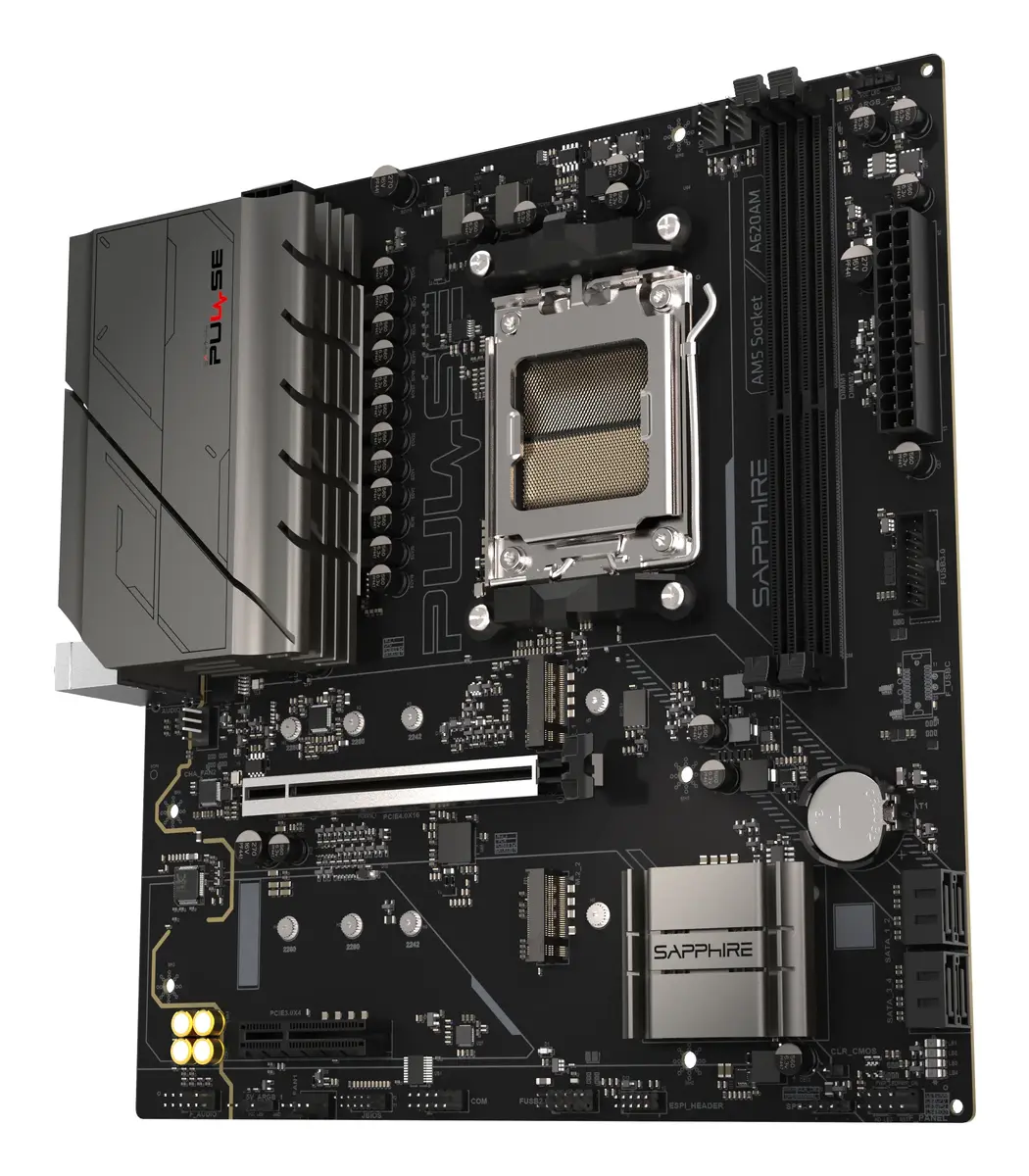 Sapphire PULSE A620AM microATX Socket AM5 материнская плата Photo 3