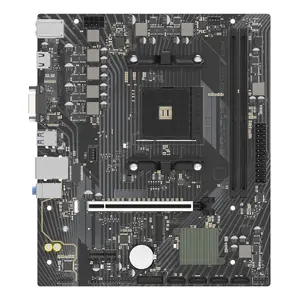 Материнская плата Micro ATX Sapphire A520M-E для Socket AM4, чипсет AMD A520, 2x DDR4 DIMM, макс. 64 ГБ, PCIe 3.0 x16/x1, SATA III, Gigabit LAN