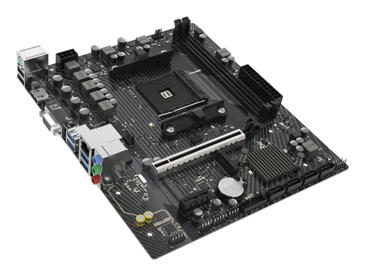 Sapphire A520M-E Micro ATX материнская плата Photo 4