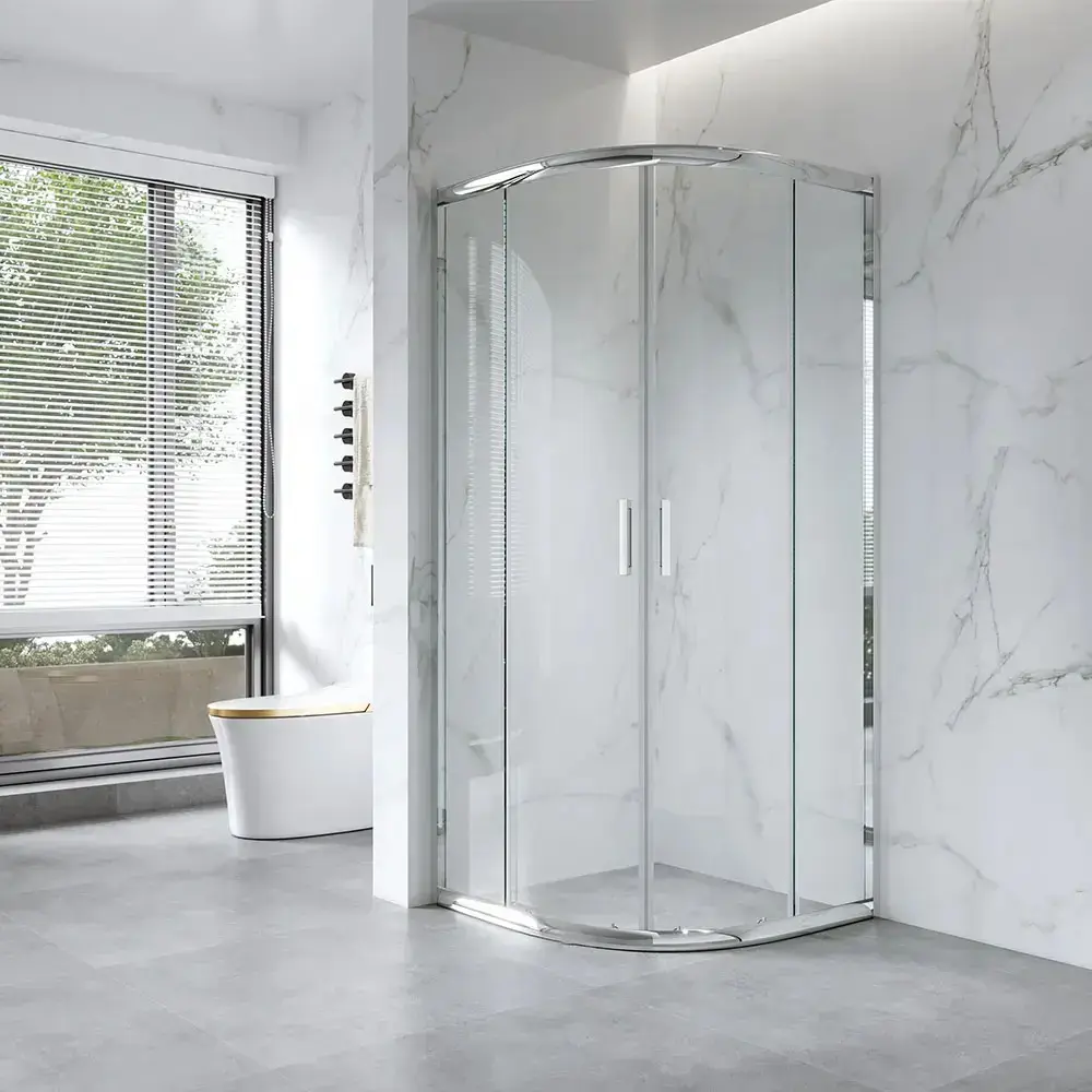 Semicircular shower cabin AMUE AMO-5201 80×80×190 cm Photo 2