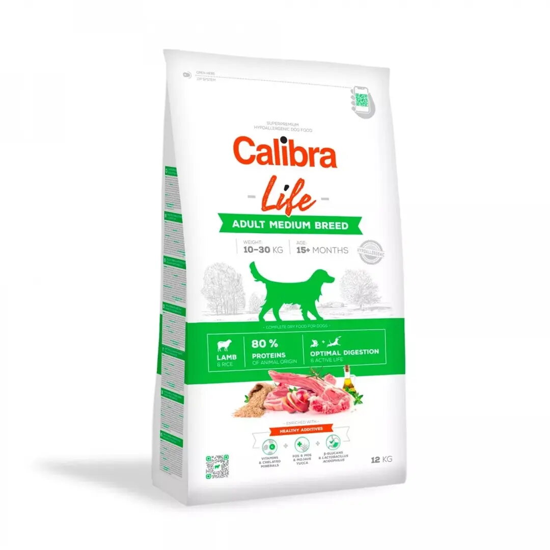 Sausa suņu barība Calibra Life Adult