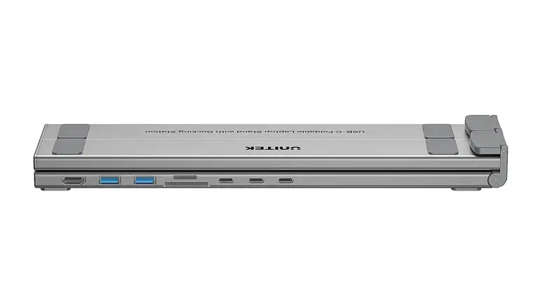 Unitek D1137AGY01 USB-C Laptop Docking Station Silver Photo 5