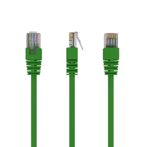 Патч-корд Gembird Cat.5e UTP 0.25м Зеленый RJ-45 U/UTP