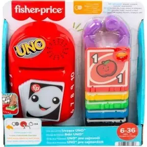 Card game MATTEL UNO Ucz się i śmiej 493994 – family card game, multiplayer play