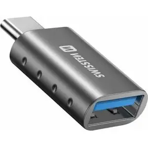 USB-C to USB Adapter Sourcing 55500100 — USB-C to USB-A silver, compact adapter
