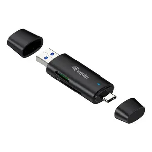 Card Reader Equip 245462 USB 3.2 Gen 1 Type-A Type-C Black
