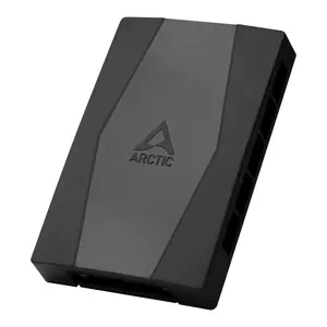 ARCTIC Case Fan Hub 10 Port PWM Fan Hub with SATA Power Black