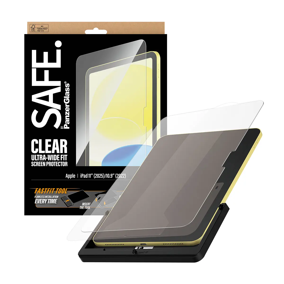 PanzerGlass SAFE. Screen Protector for iPad 11" and 10.9" Photo 5