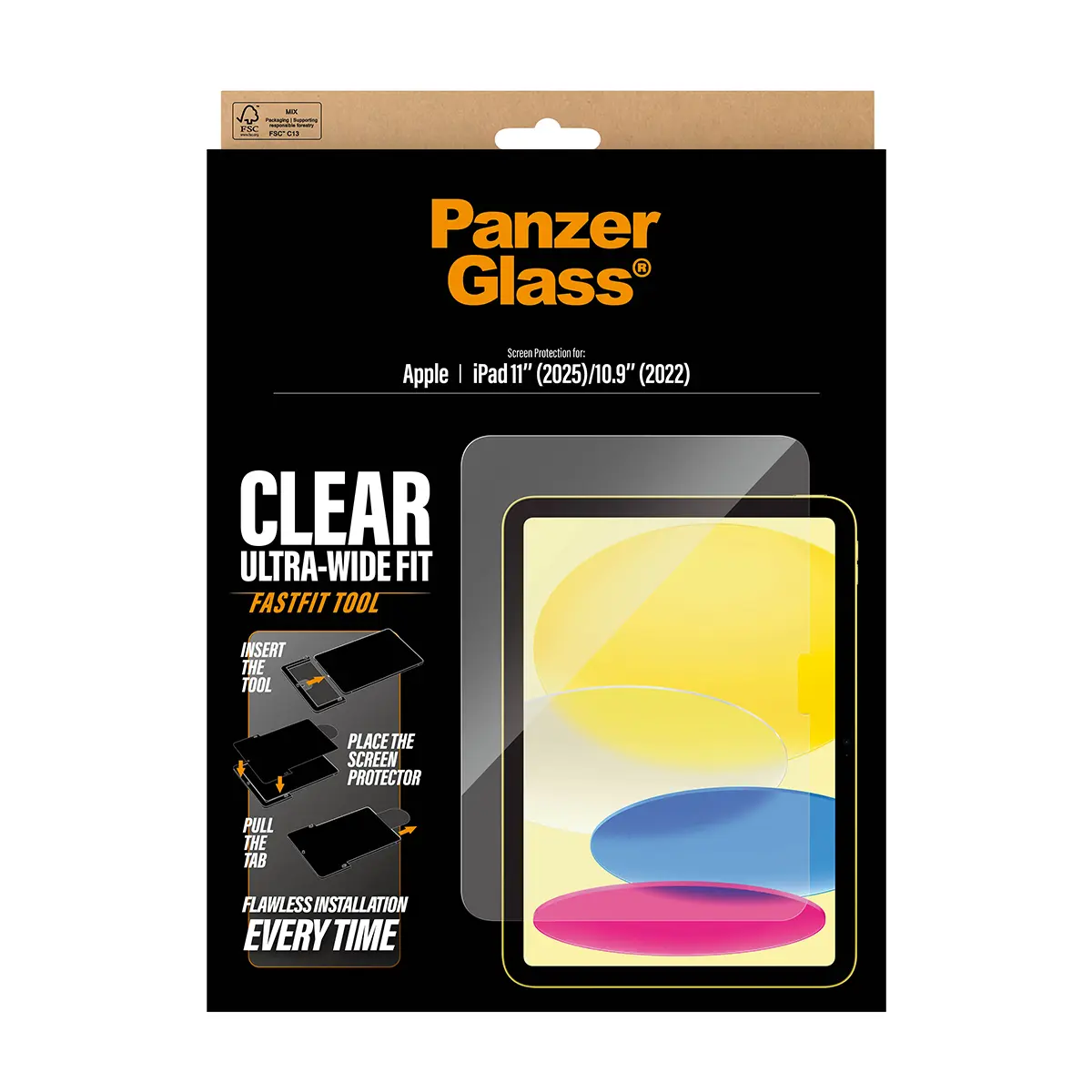 PanzerGlass Screen Protector for iPad 11" / 10.9" Photo 3