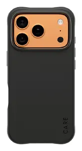 Чехол PanzerGlass CARE Samba Black с MagSafe для Apple iPhone 17 Pro из термопластичного полиуретана