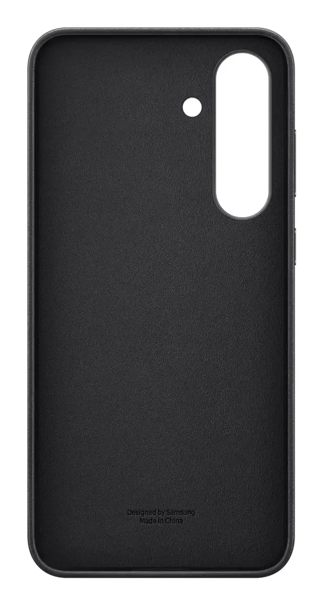 Samsung Galaxy S25 FE искусственная кожа — чёрный Photo 5