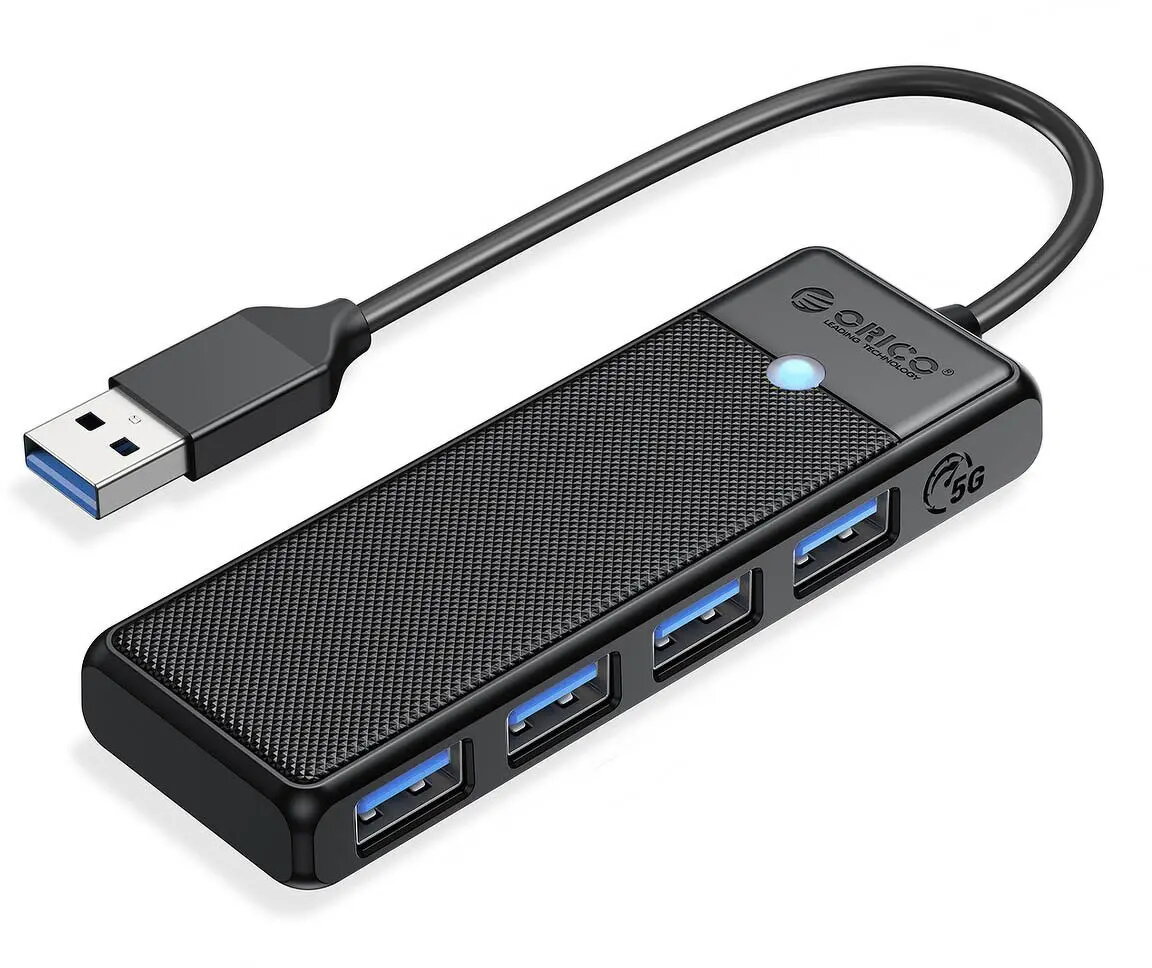 USB hub ORICO PAPW4A-U3-015-BK-BP — 4