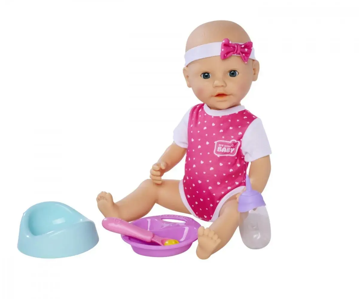 Lelle SIMBA New Born Baby Hungry Baby 38 cm Photo 2