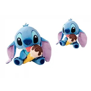 Plush toy SIMBA Mascot Stitch Ice Cream 25 cm, original soft character figure