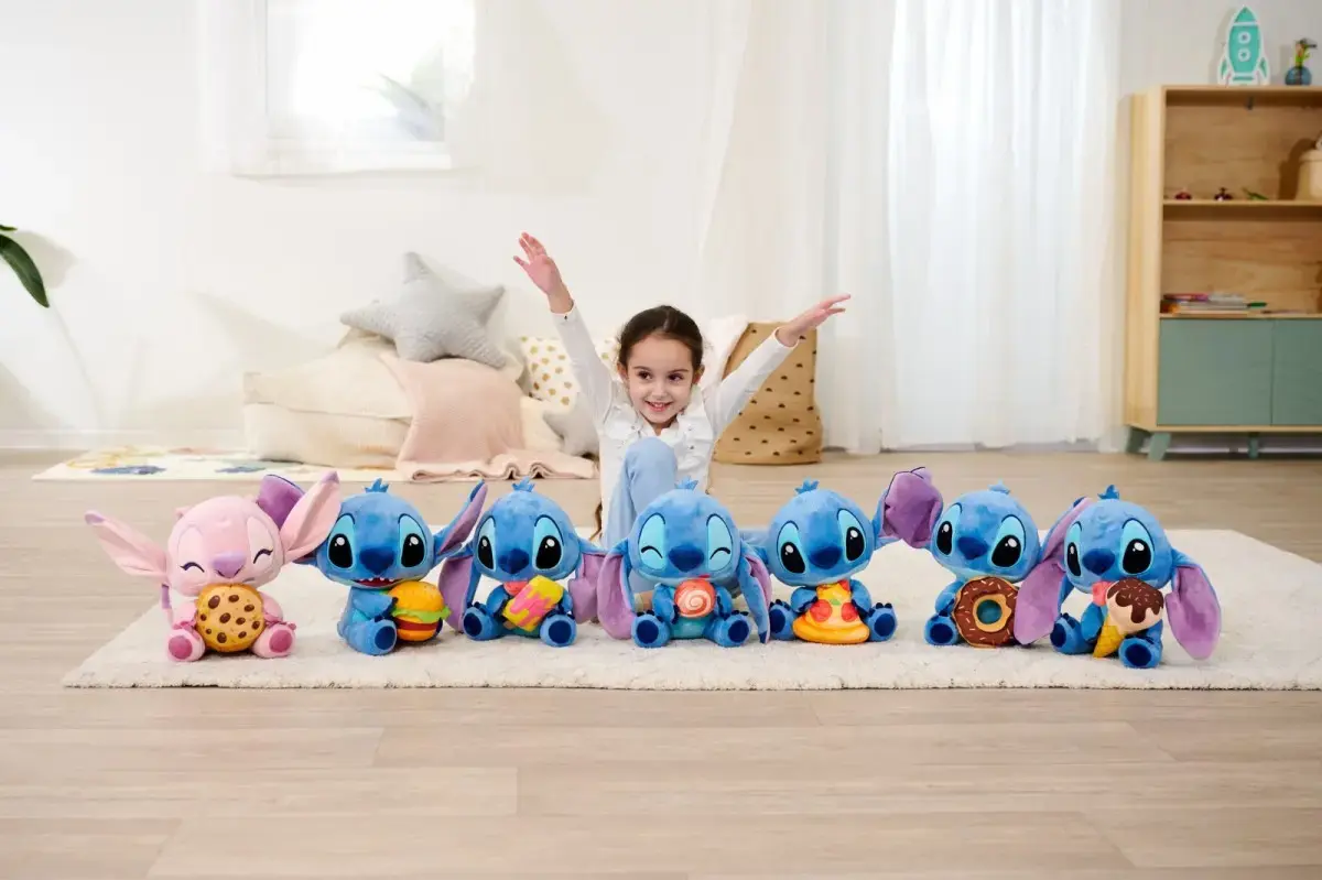 Mīkstā rotaļlieta SIMBA Mascot Stitch Ice Cream 25 cm Photo 2