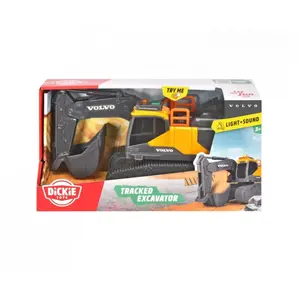 Toy Tracked Excavator Dickie model 203723008, scale toy vehicle, plastic construction