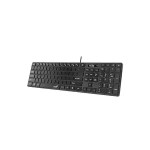 Проводная USB клавиатура Genius Slimstar K500 Education чёрная — компактная раскладка, USB