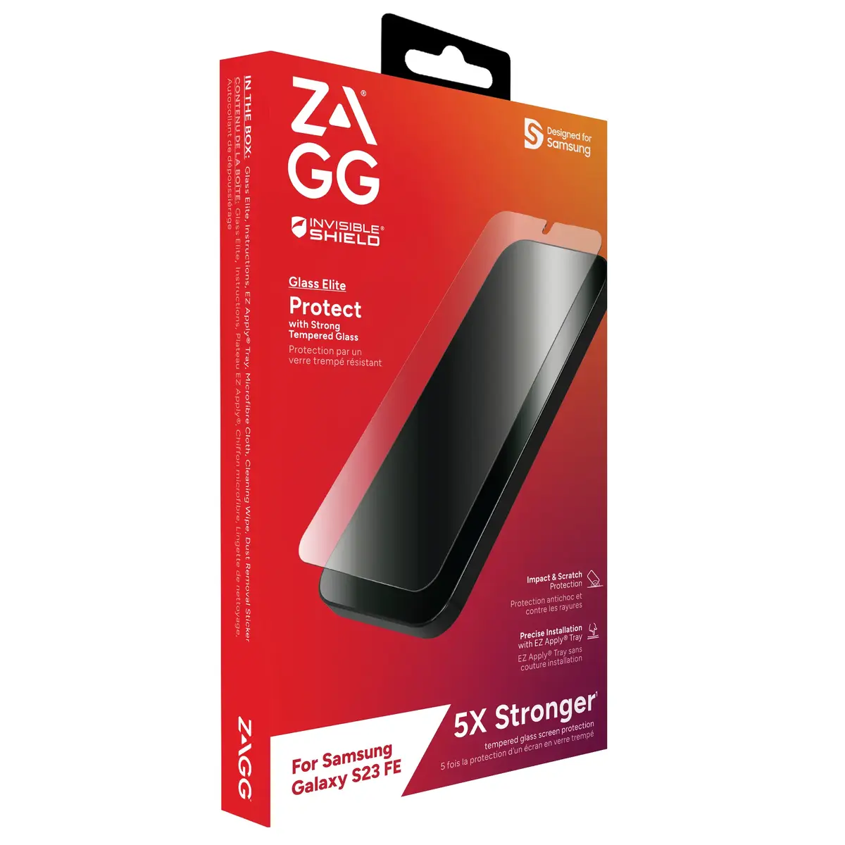 ZAGG Glass Elite rūdīts stikls priekš Galaxy S23 FE Photo 4