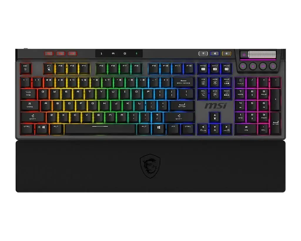 MSI Strike Pro W Silent — Mechanical Gaming Keyboard Photo 2