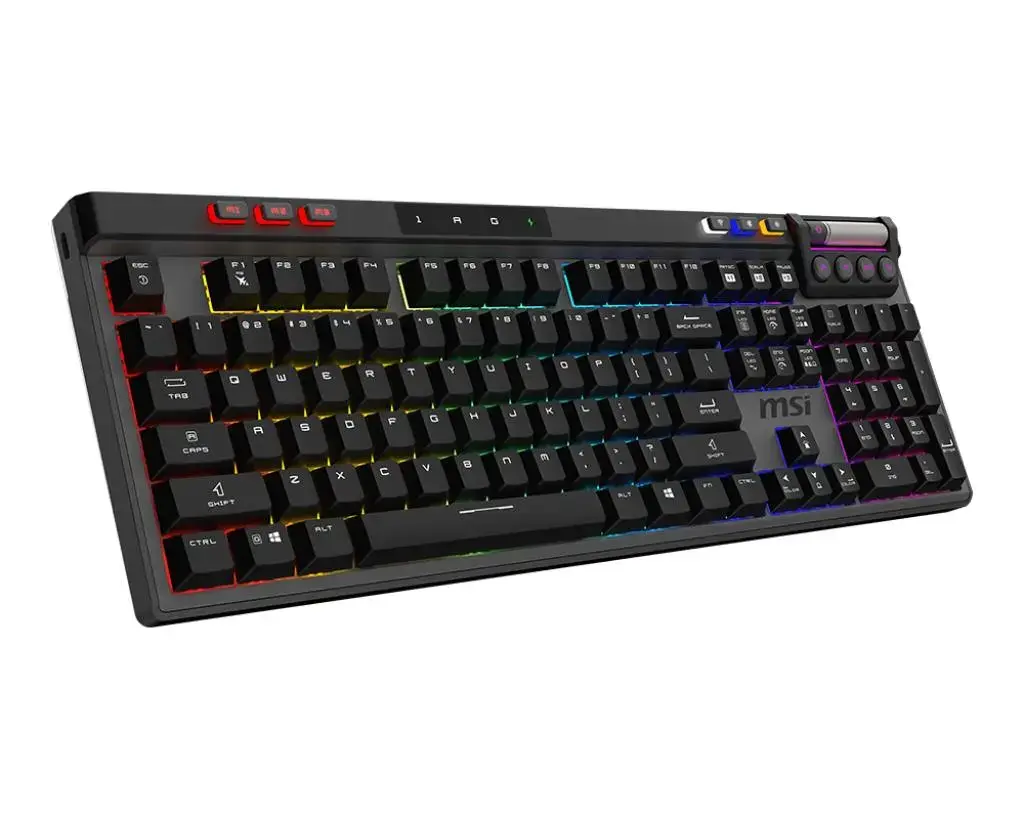 MSI Strike Pro W Silent — Mechanical Gaming Keyboard Photo 3