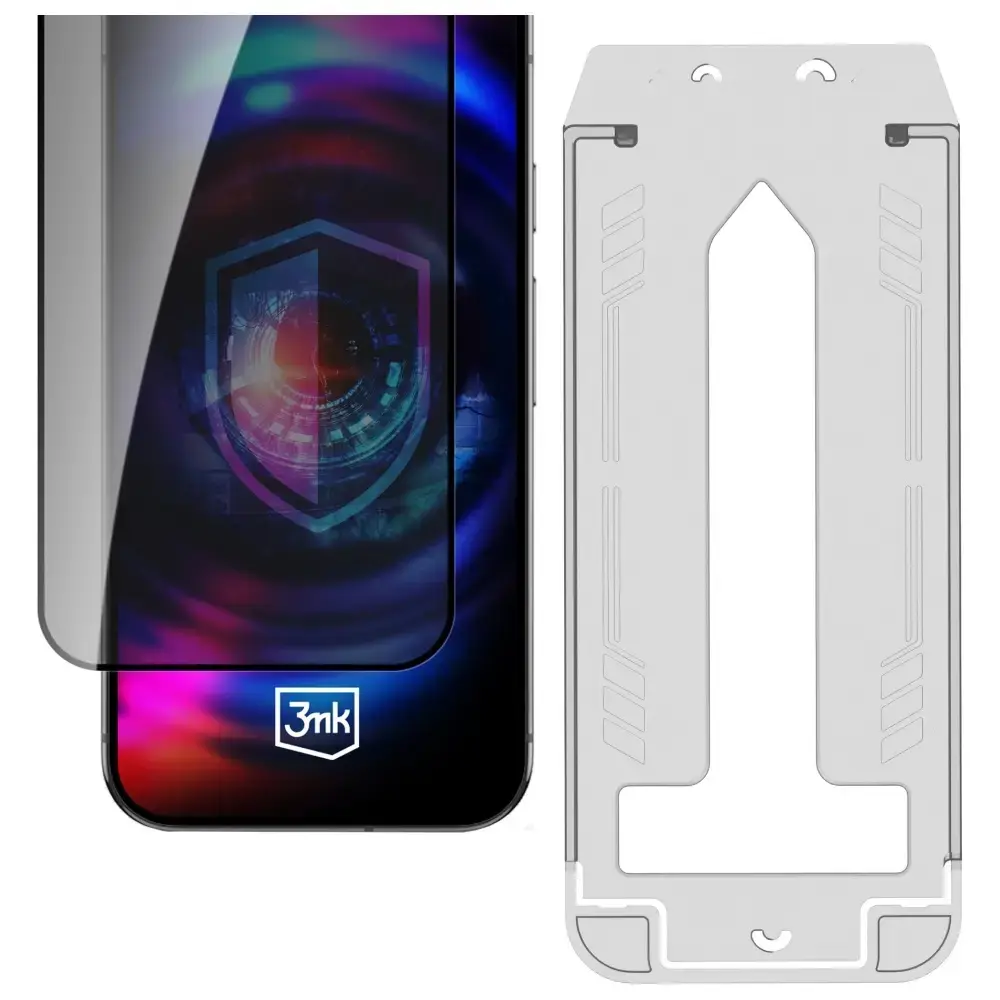3MK HardGlass Max Privacy rūdītā stikla ekrāns iPhone 15 Plus/16 Plus Photo 8
