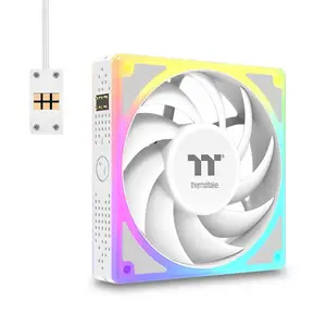 Fan Thermaltake CL-F211-PL12SW-A 12 cm White 3 pcs 500-2000 RPM