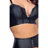 Apakšveļas komplekts cottelli collection Top Set rhinestone zip M Photo 5