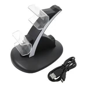 Charging dock Riff for PS5 controllers, model HP253 — double dock, black