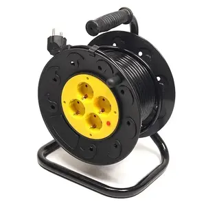 Удлинитель power plant PPRA10M150S4 15 м, 4 розетки, кабель 3x1.5 мм²