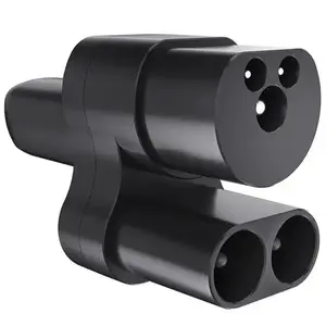 HiSmart EV charger adapter EV200887 — Tesla to CCS2/Type 2 compatibility for fast charging