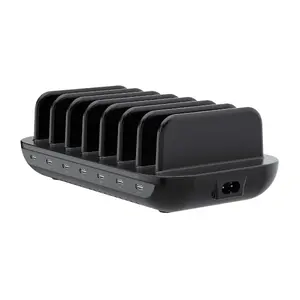 Зарядная станция Conceptronic OZUL07B 160W 7-Port USB PD USB-C