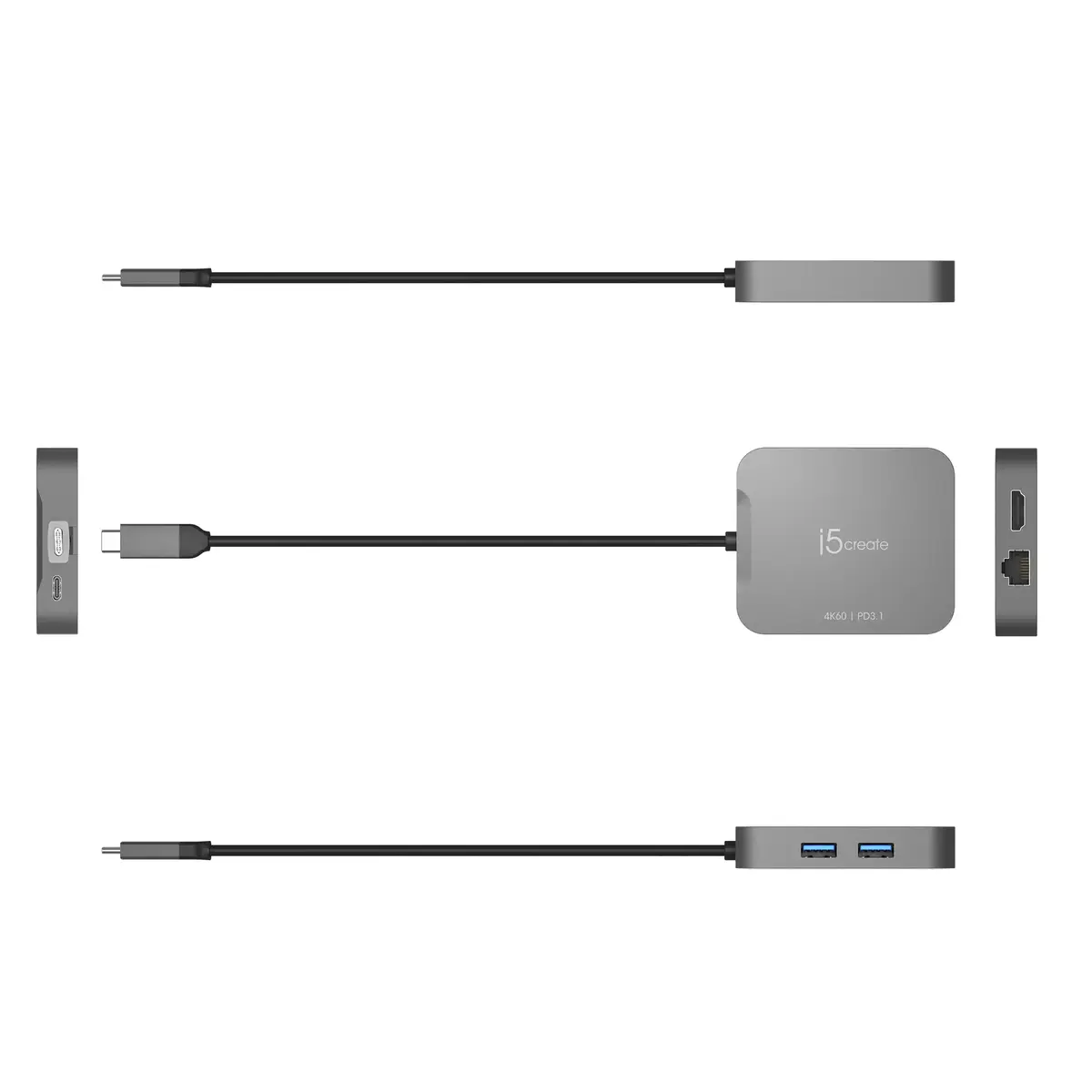 USB-C Travel Adapter j5create JCD3191 Photo 3