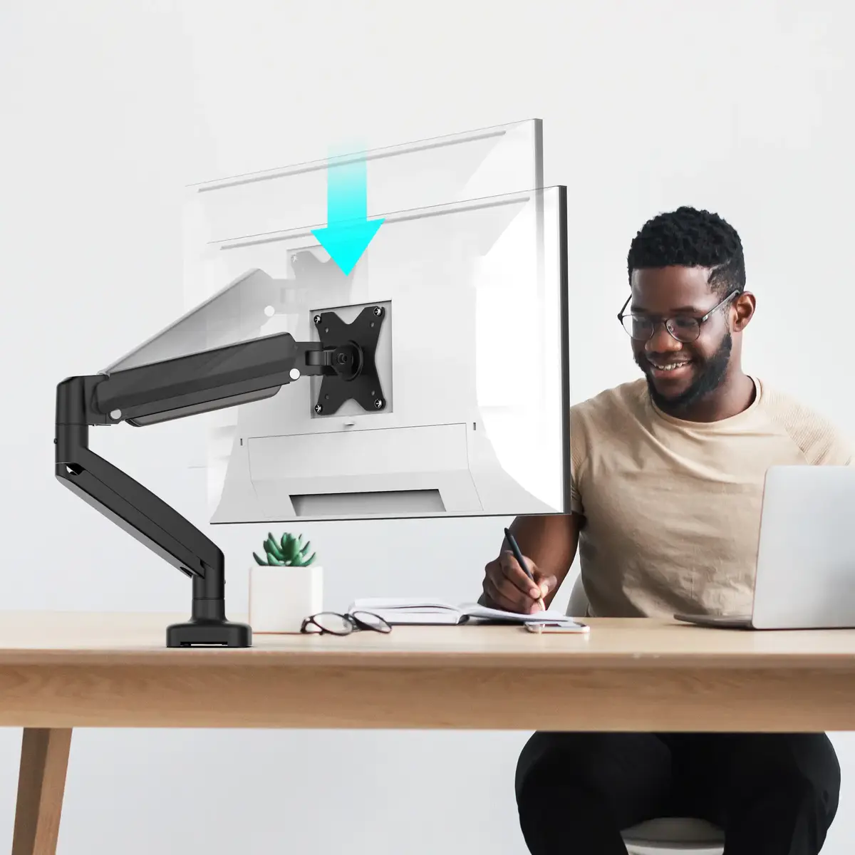 j5create JTSA101 Ergonomiska monitora stiprinājums Photo 8